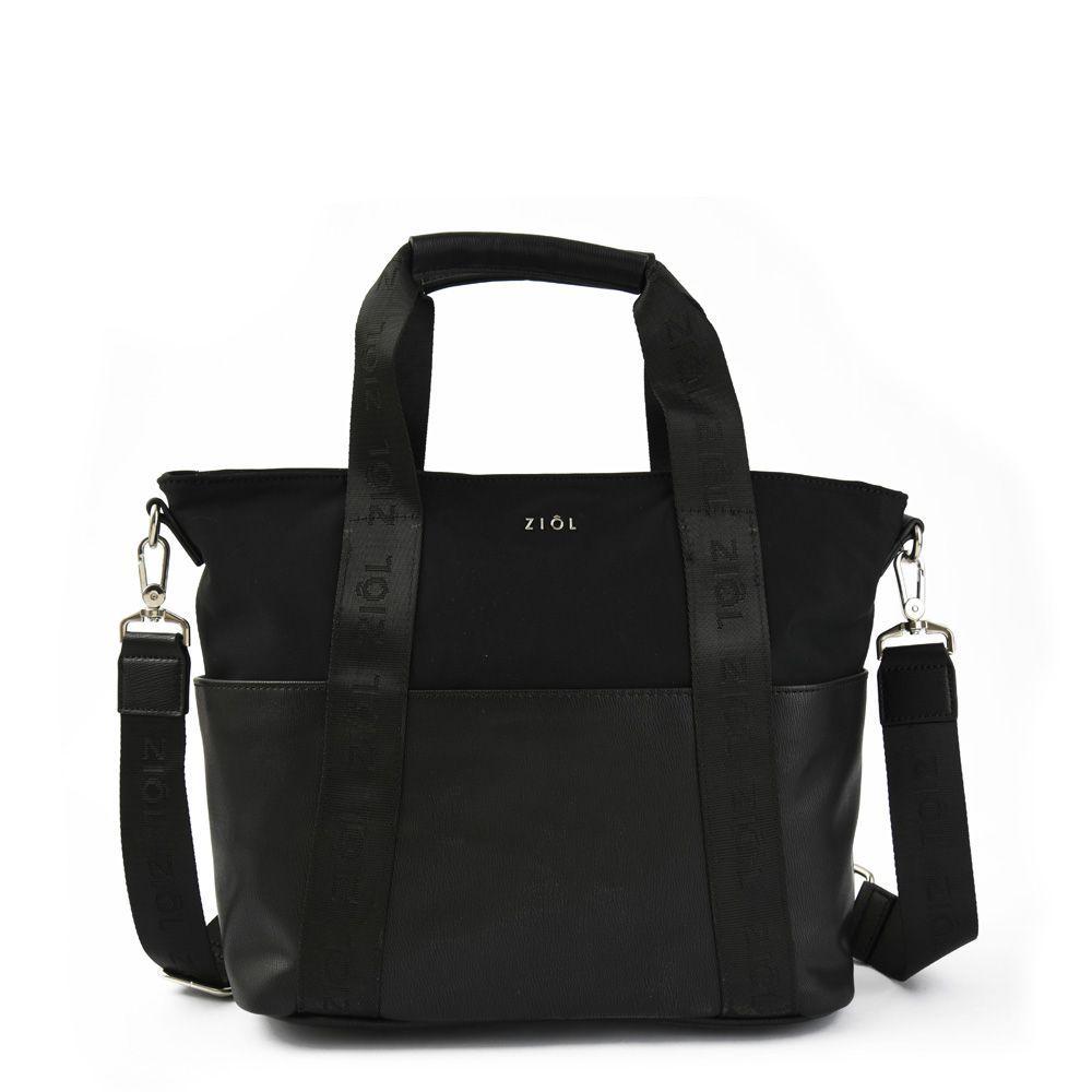 Kasadin Cartera Dos Asas Tres Divisiones Grande Negro-0