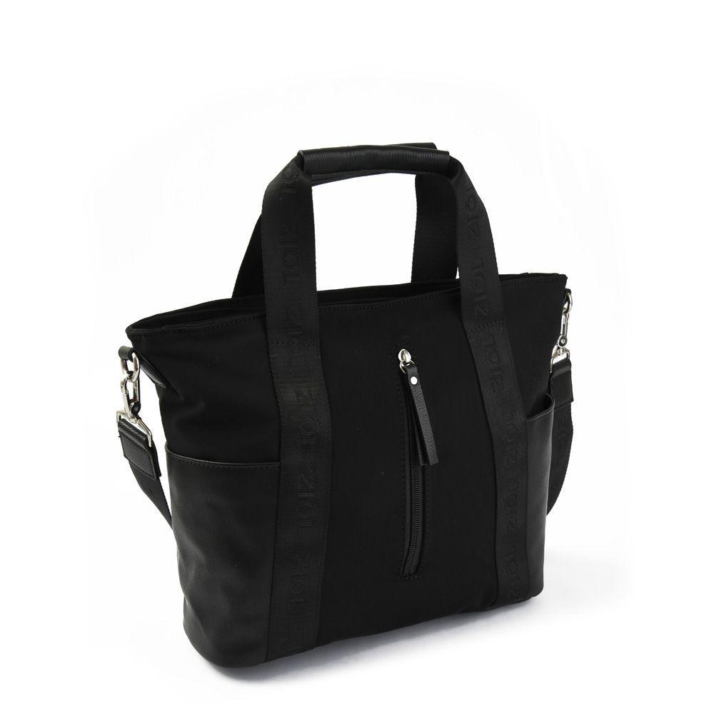 Kasadin Cartera Dos Asas Tres Divisiones Grande Negro-2