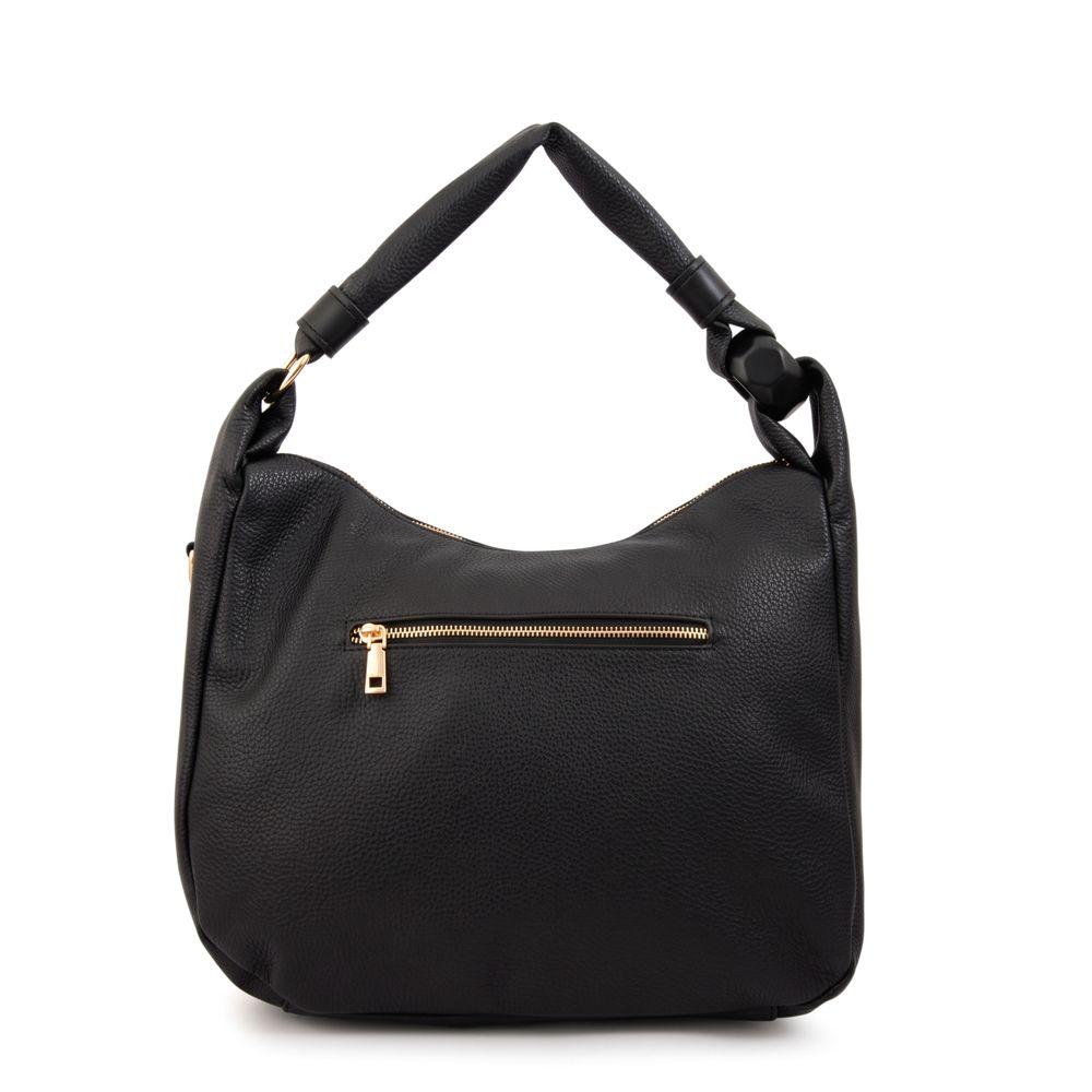 Cartera corte oval casandra grande negro-2