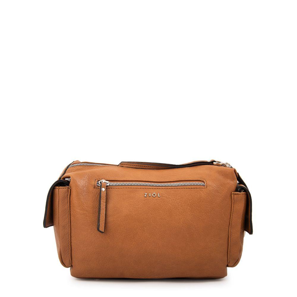Cartera bandolera monserrat mediana café-2
