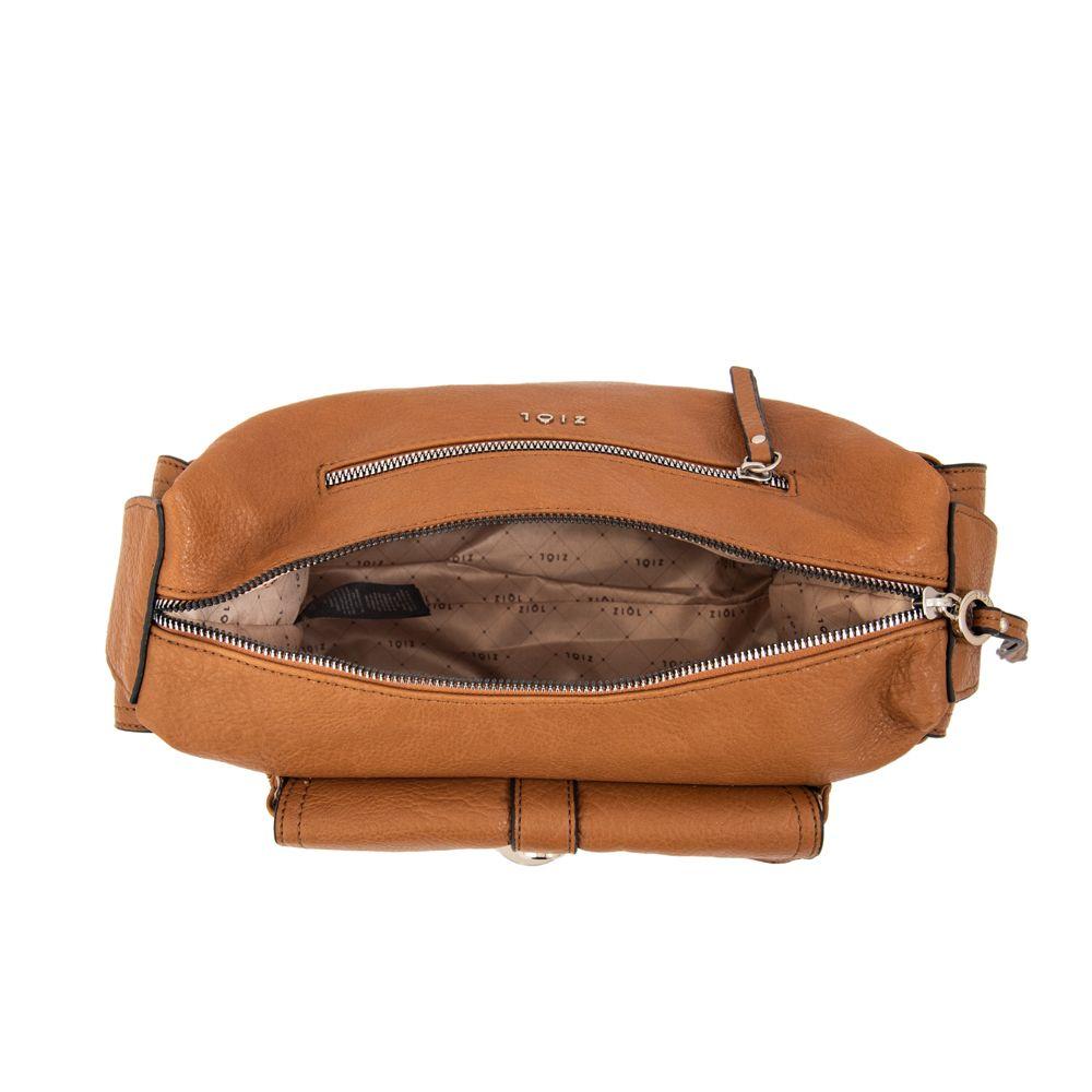 Cartera bandolera monserrat mediana café-3