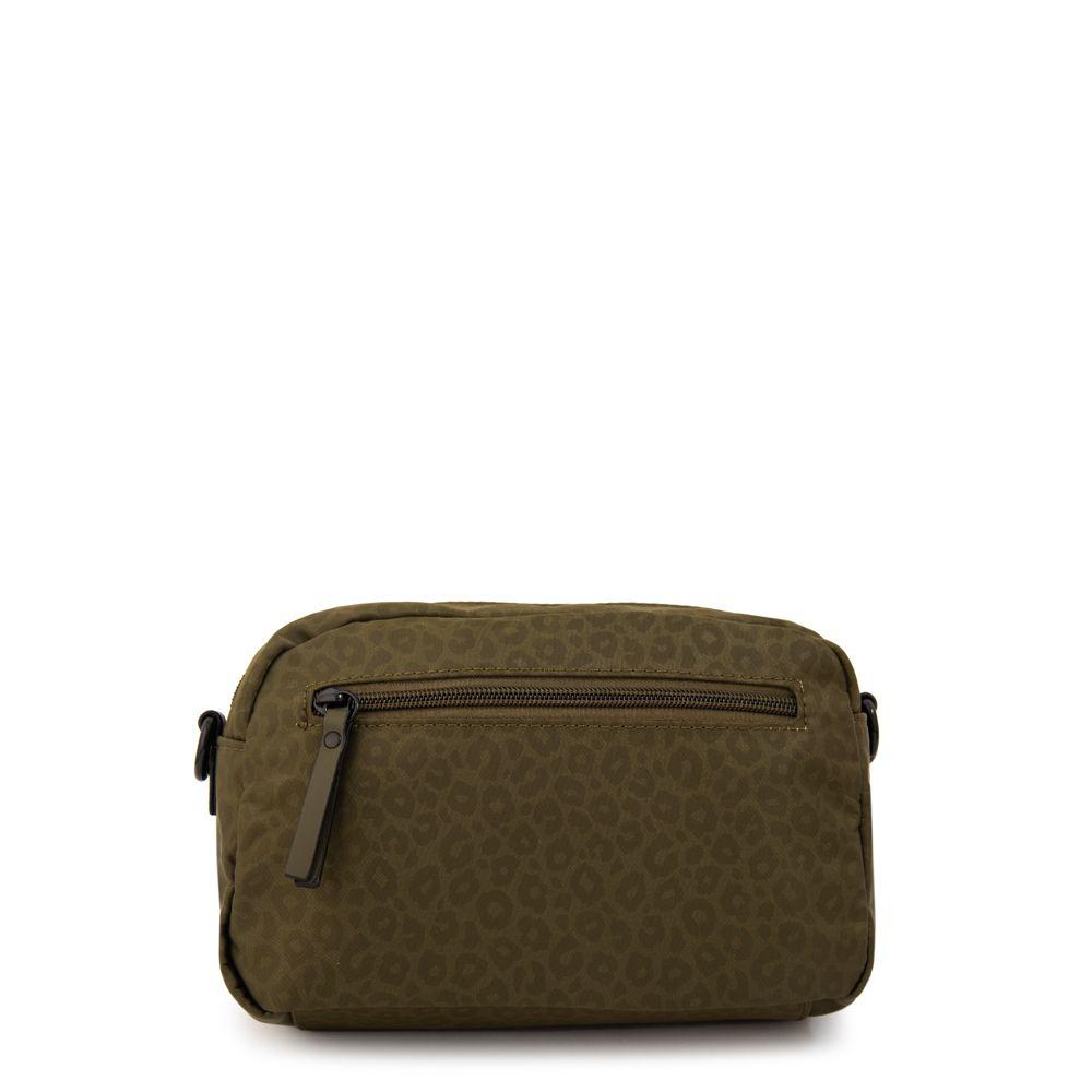 Cartera bandolera selina mediana verde oliva-2