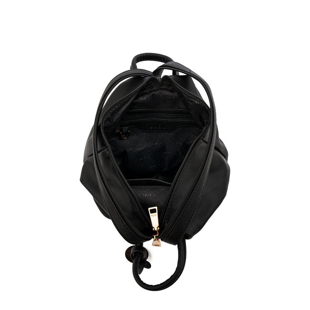 Mochila pequeña laisse negro especial-3
