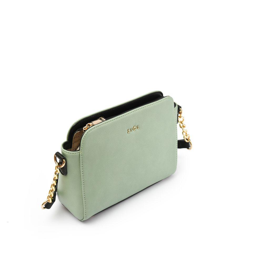 Cartera bandolera pequeña bismarin verde claro-2