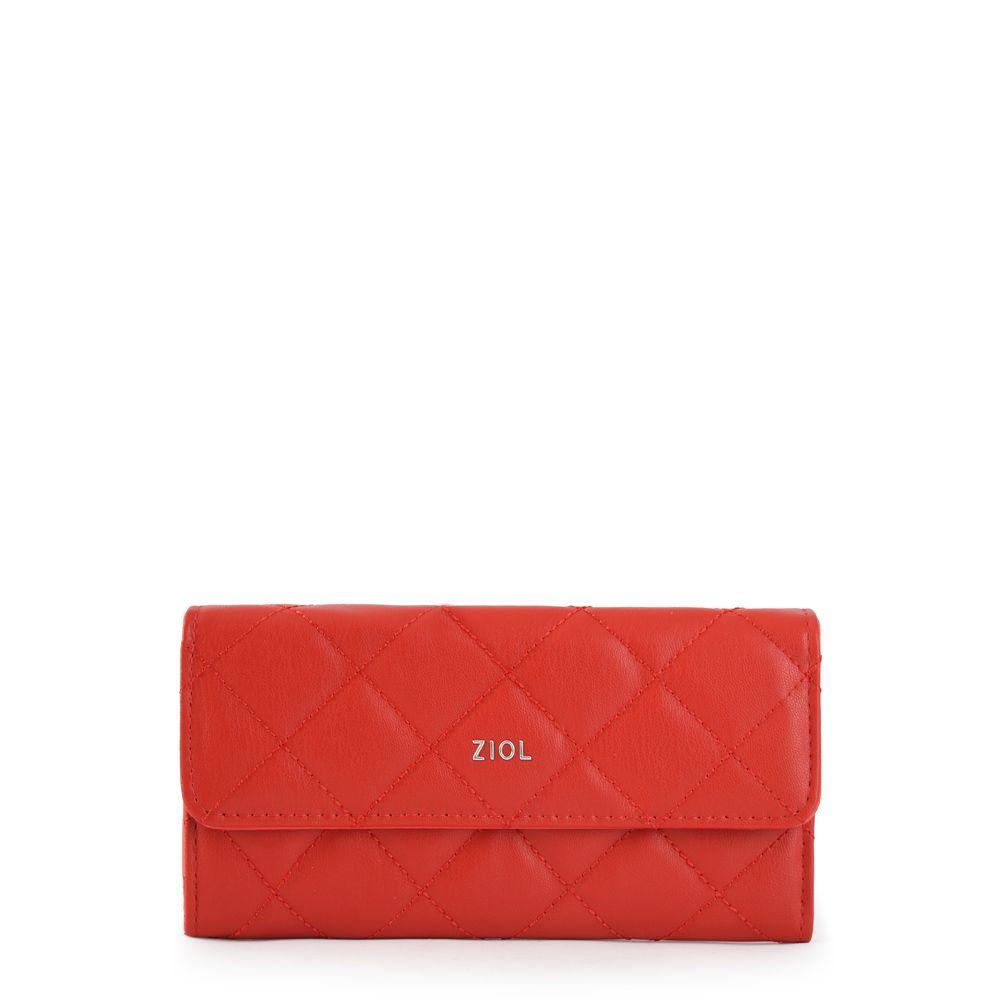 Billetera grande bouffi rojo-0