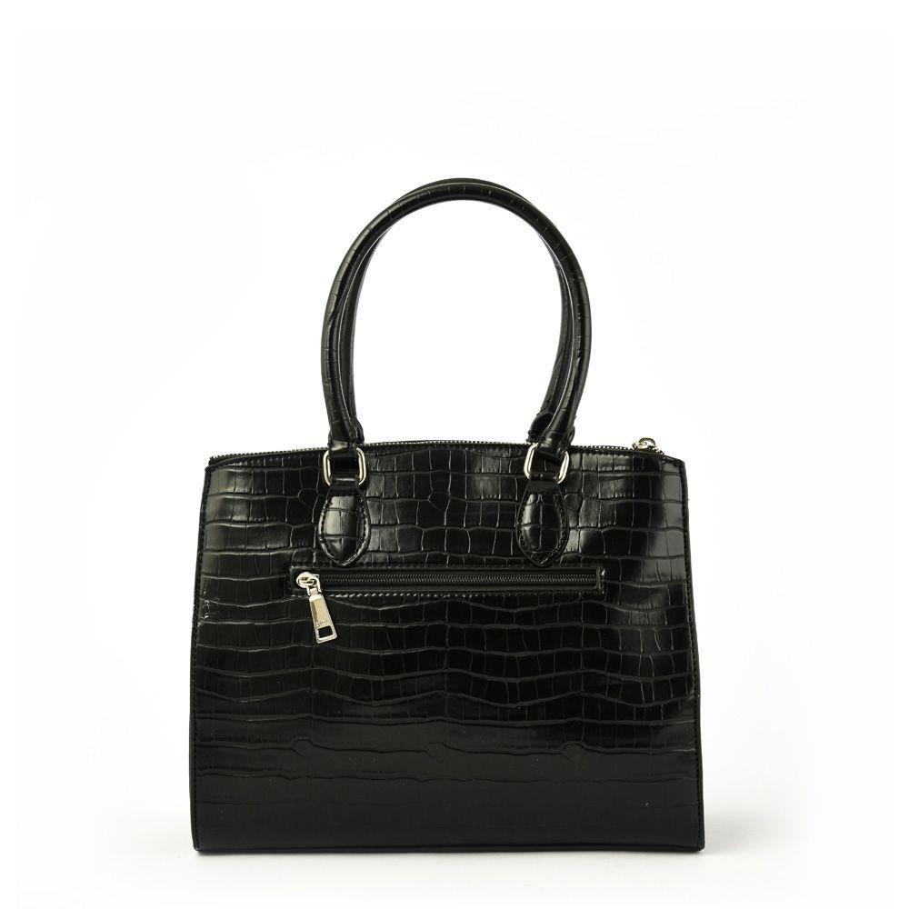 Bleu Cartera Tipo Dos Asas Tres Divisiones Negro-2