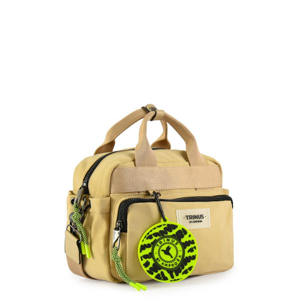 Cartera bandolera mediana larache beige-1