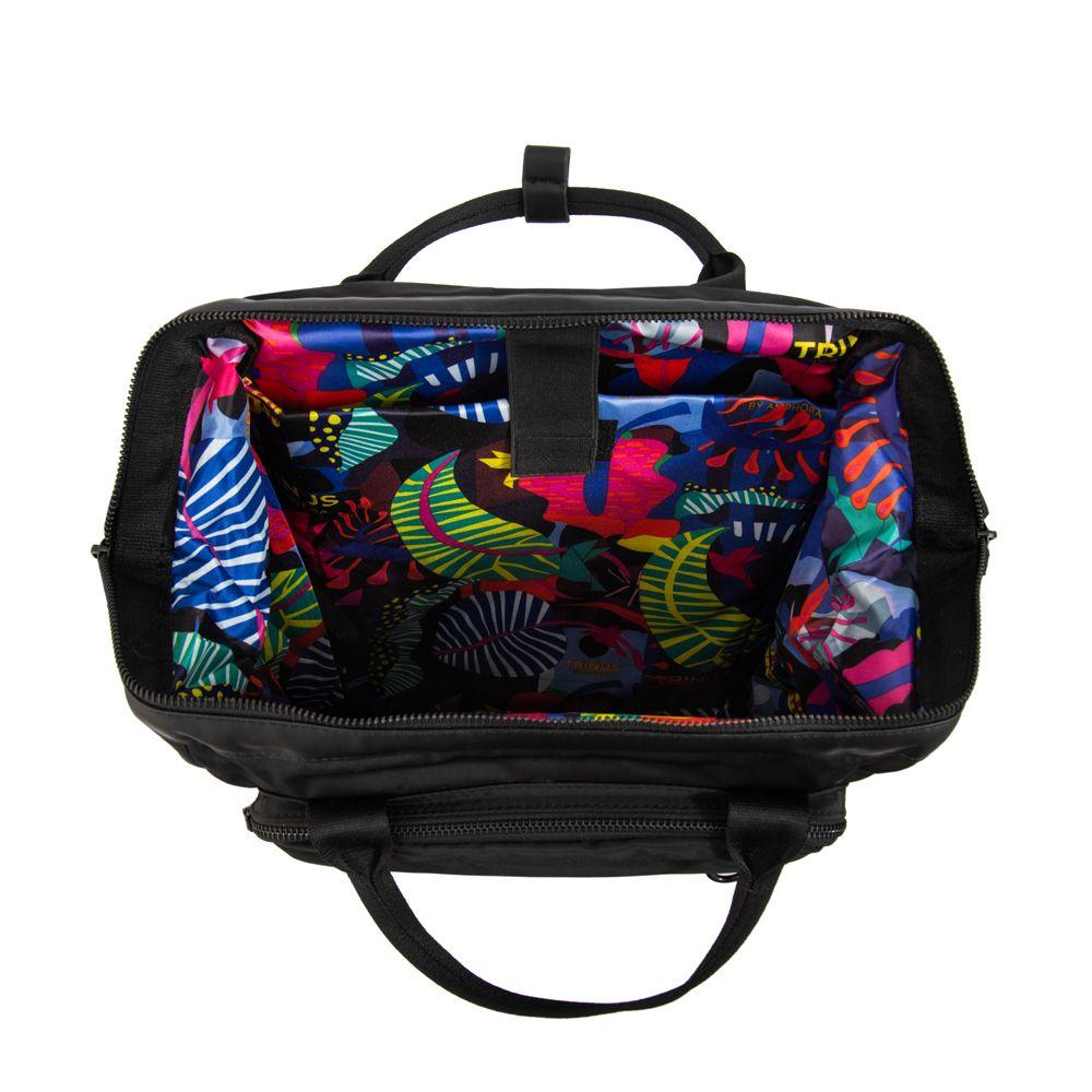 Mochila con colgante pilar grande negro-3