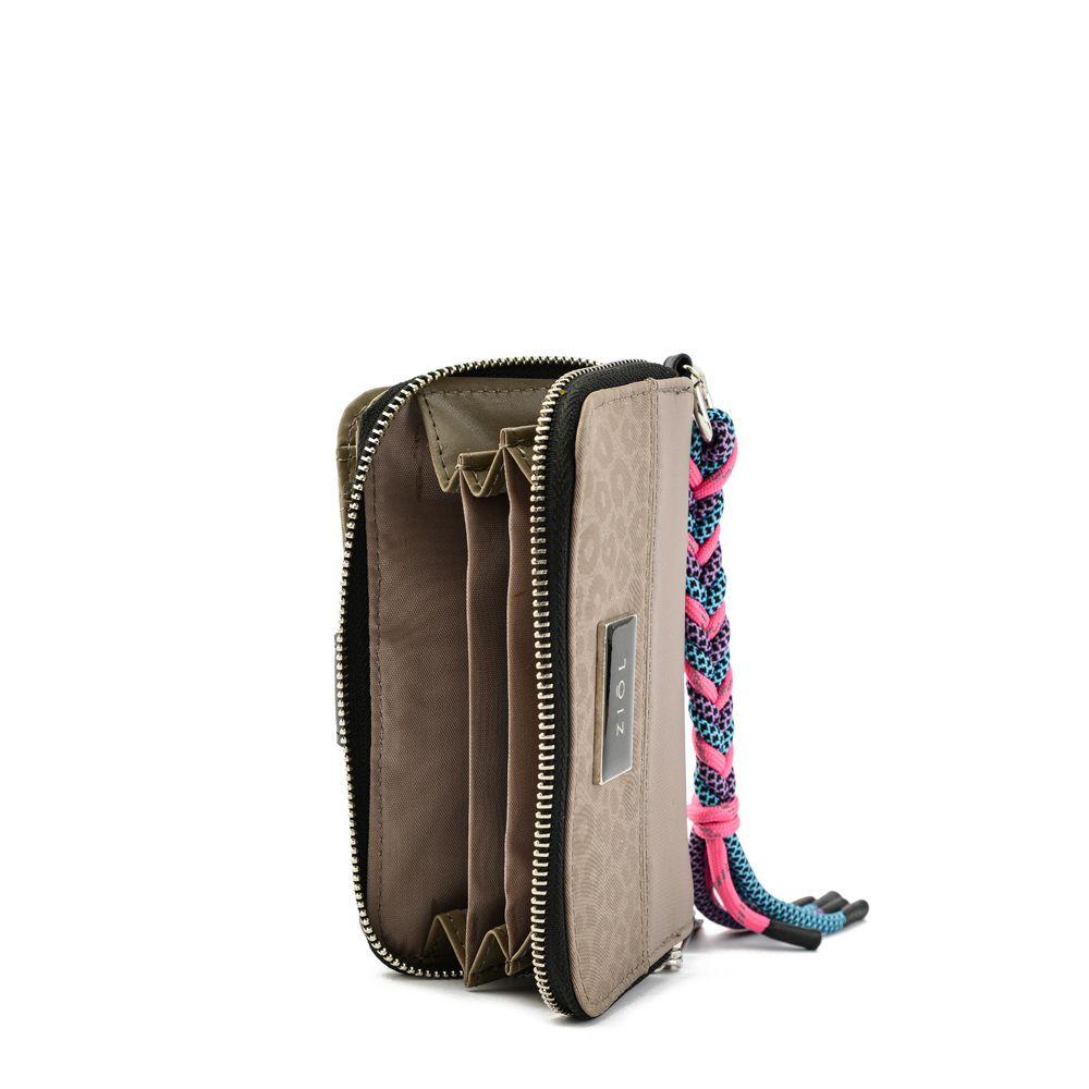 Billetera cierre exterior mediana browalia taupe-2