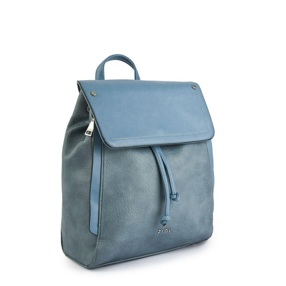 Mochila con tapa mediana mercury denim-1