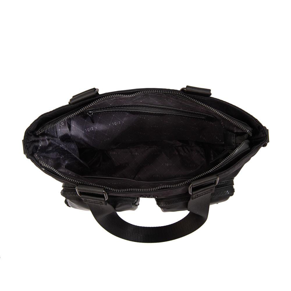 Cartera tote selina mediana negro-3