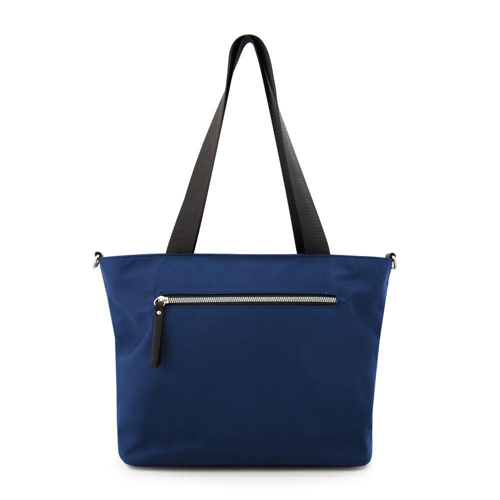 Cartera tote college grande azul-2