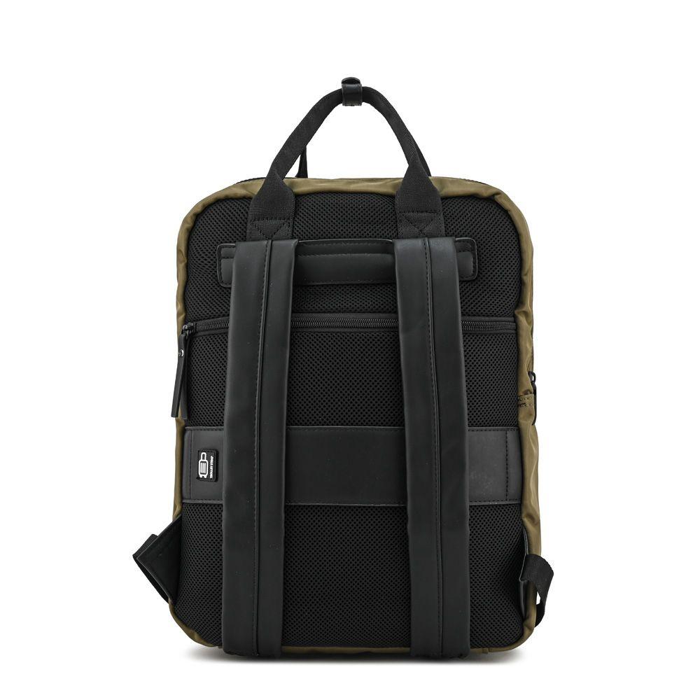 Mochila porta notebook grande lorenza verde oliva-2