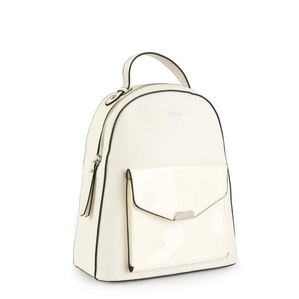 Mochila mediana dorian blanco-1