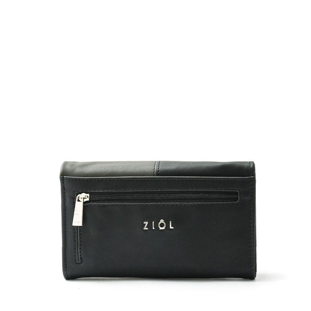 Irenea Billetera Acordeon Mediano Negro-3