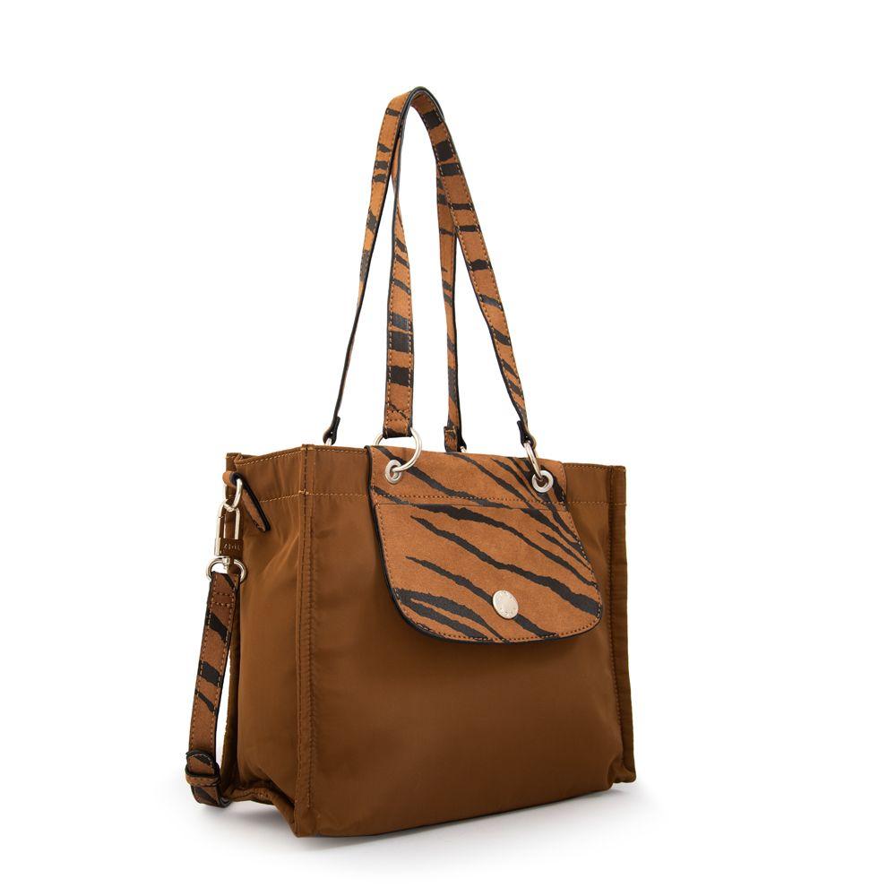 Cartera bandolera simoneta camel-1