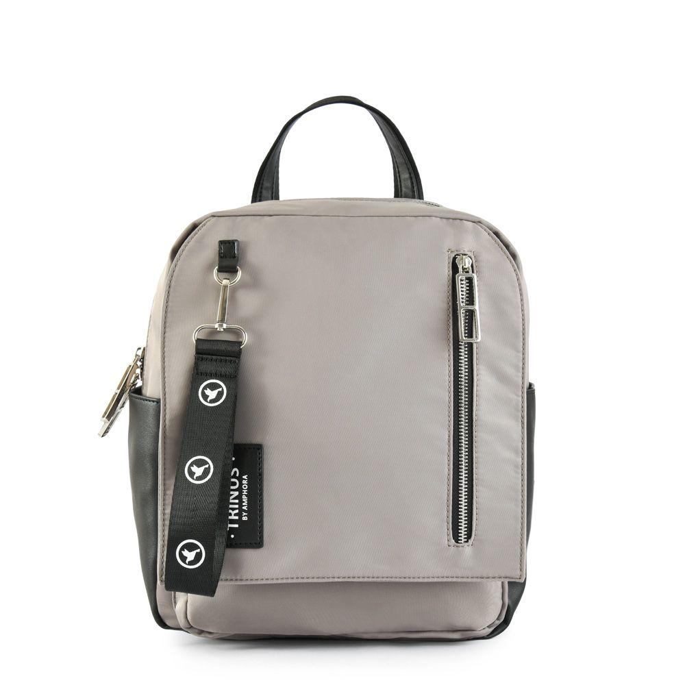 Mochila Grande Lancy Taupe-0