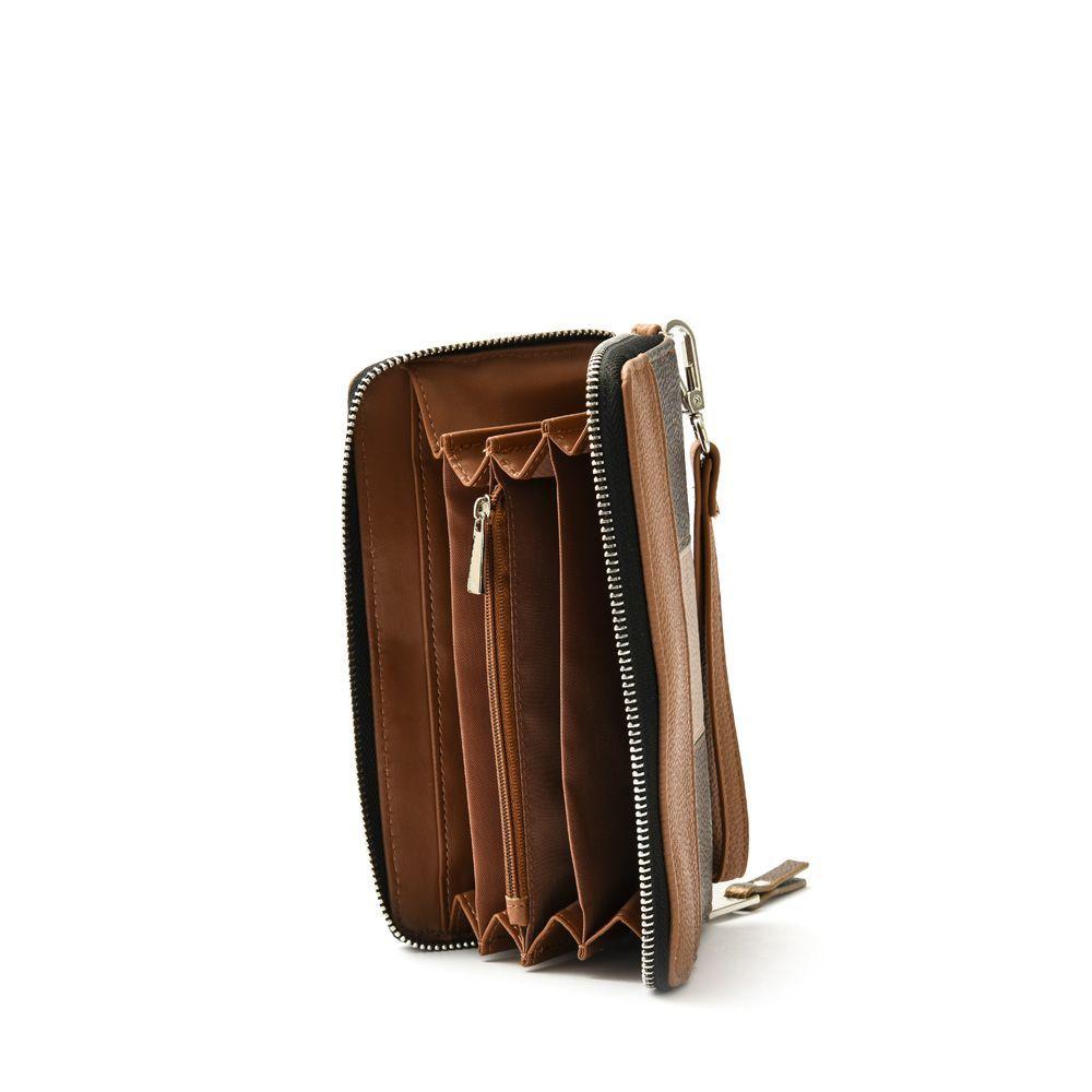 Mersin Billetera Tipo Estuche Acordeon Grande Beige Oscuro-2