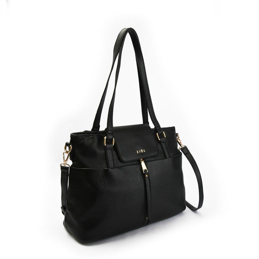Nilwich Cartera Dos Asas Tres Divisiones Grande Negro-1