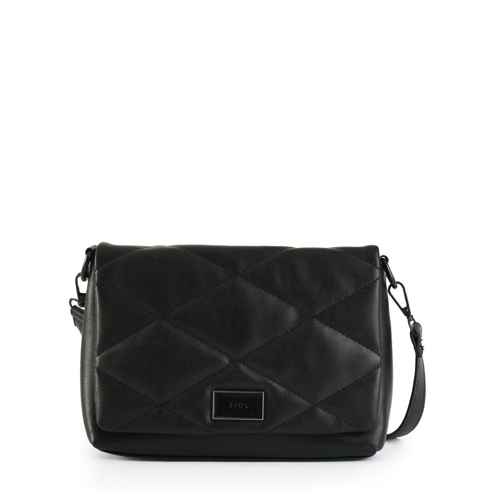 Cartera bandolera mediana clio negro-0