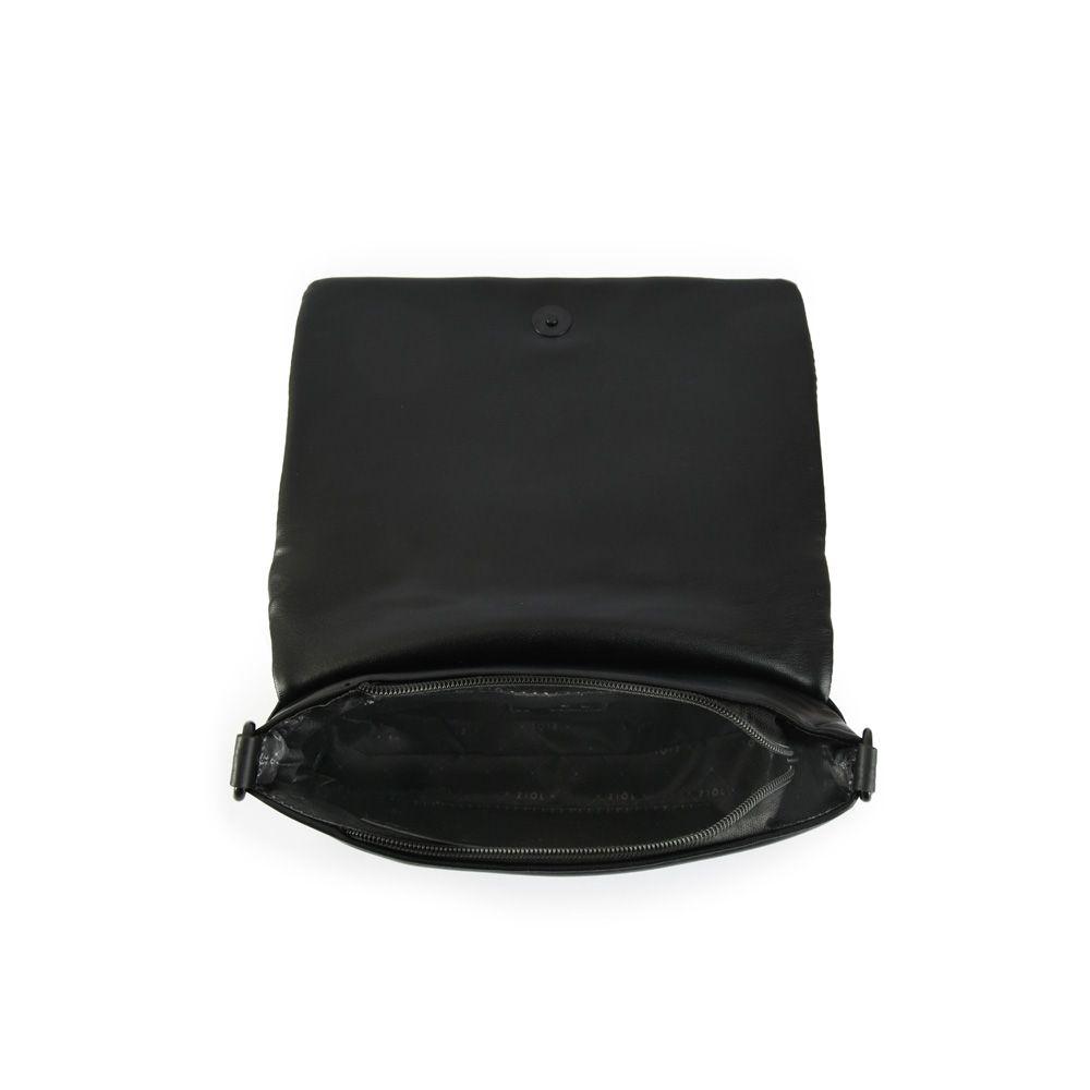 Cartera bandolera mediana clio negro-3