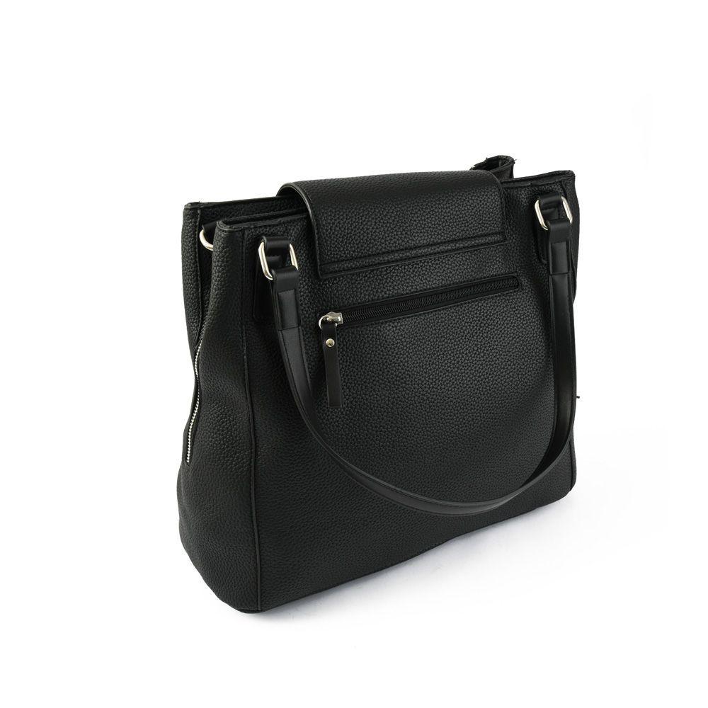 Zurich Cartera Dos Asas Tres Divisiones Grande Negro-3