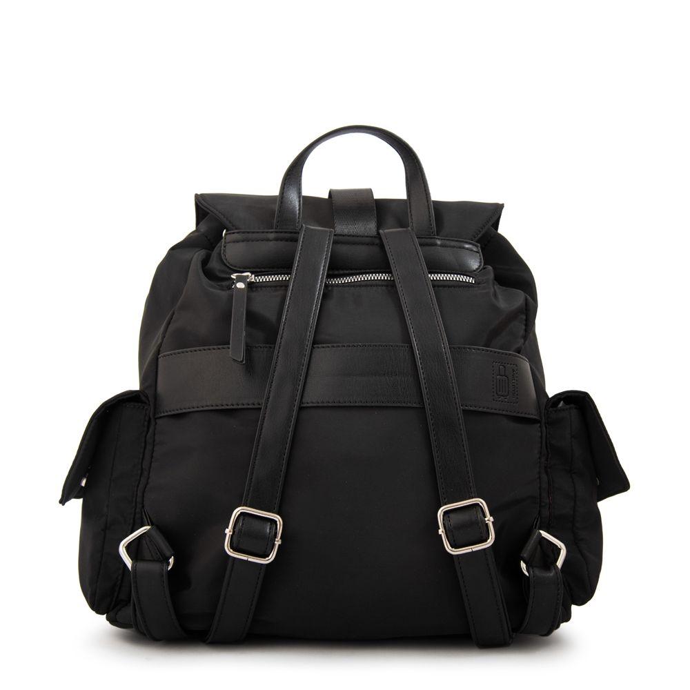 Mochila con tapa melania mediana negro-3