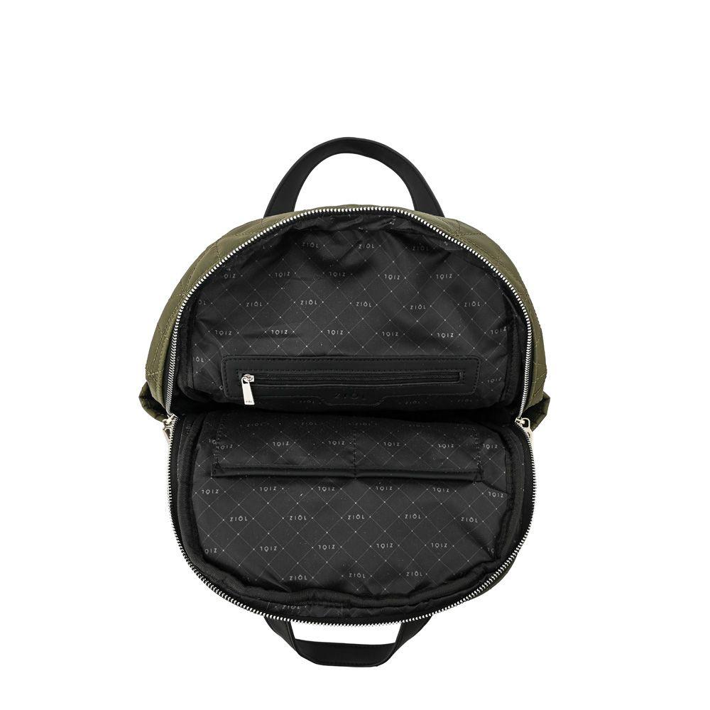 Mochila mediana saida verde oliva-3