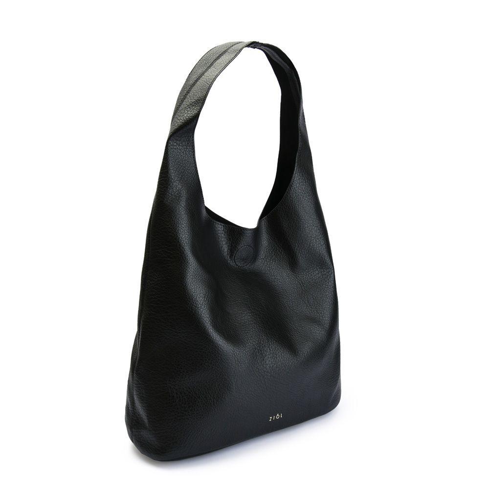Prudens Cartera Bolso Oval Grande Negro-1