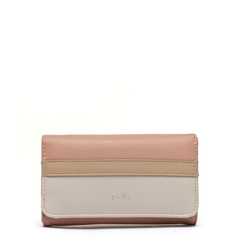 Billetera Ziol Mediana Laisse Rosa Viejo-1