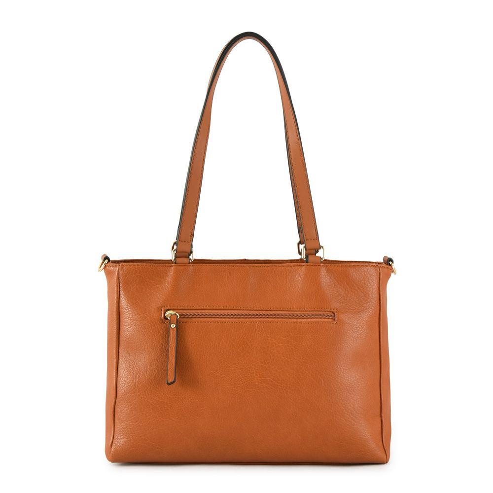 Cartera dos asas tres divisiones grande ellie café-2