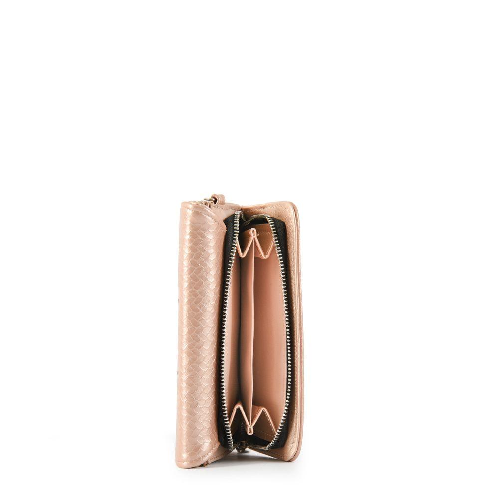 Billetera mediana printemps rosado-1