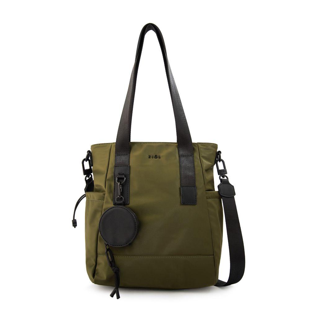 Cartera Dos Asas kayla grande verde oliva-0