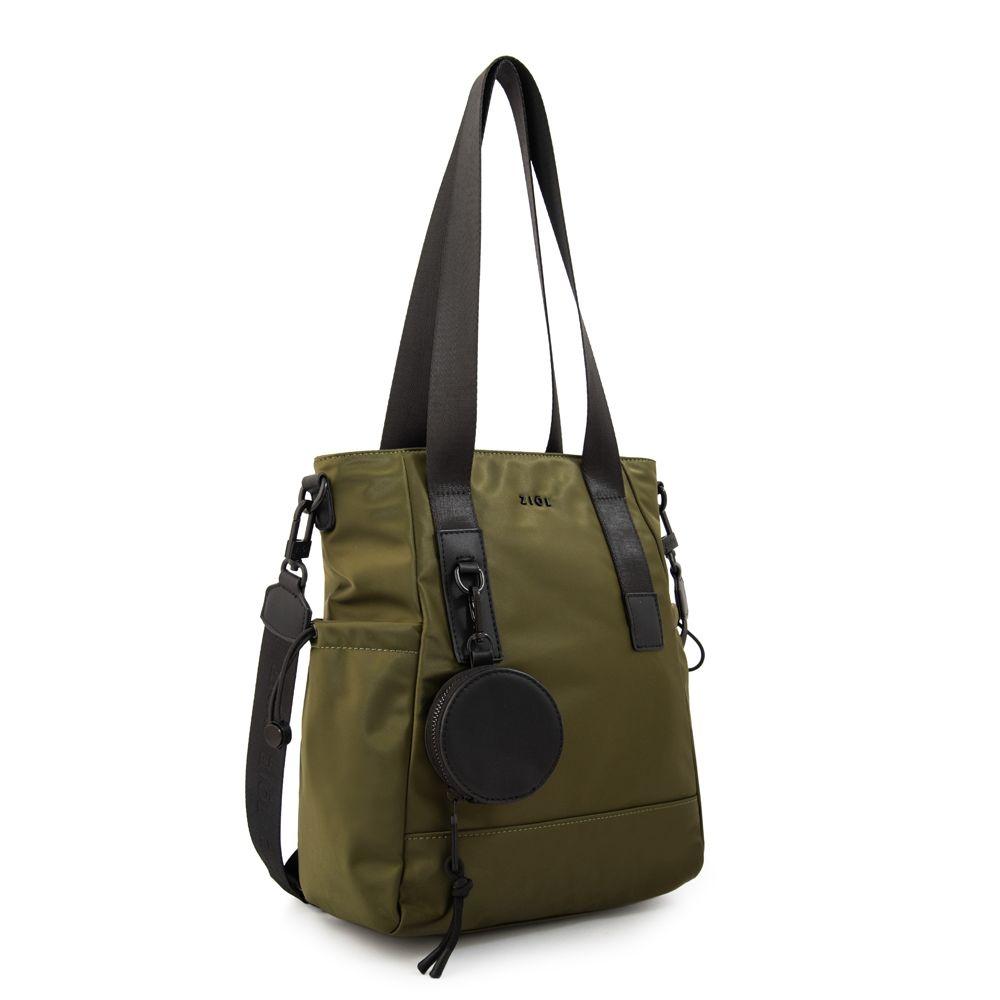 Cartera Dos Asas kayla grande verde oliva-1