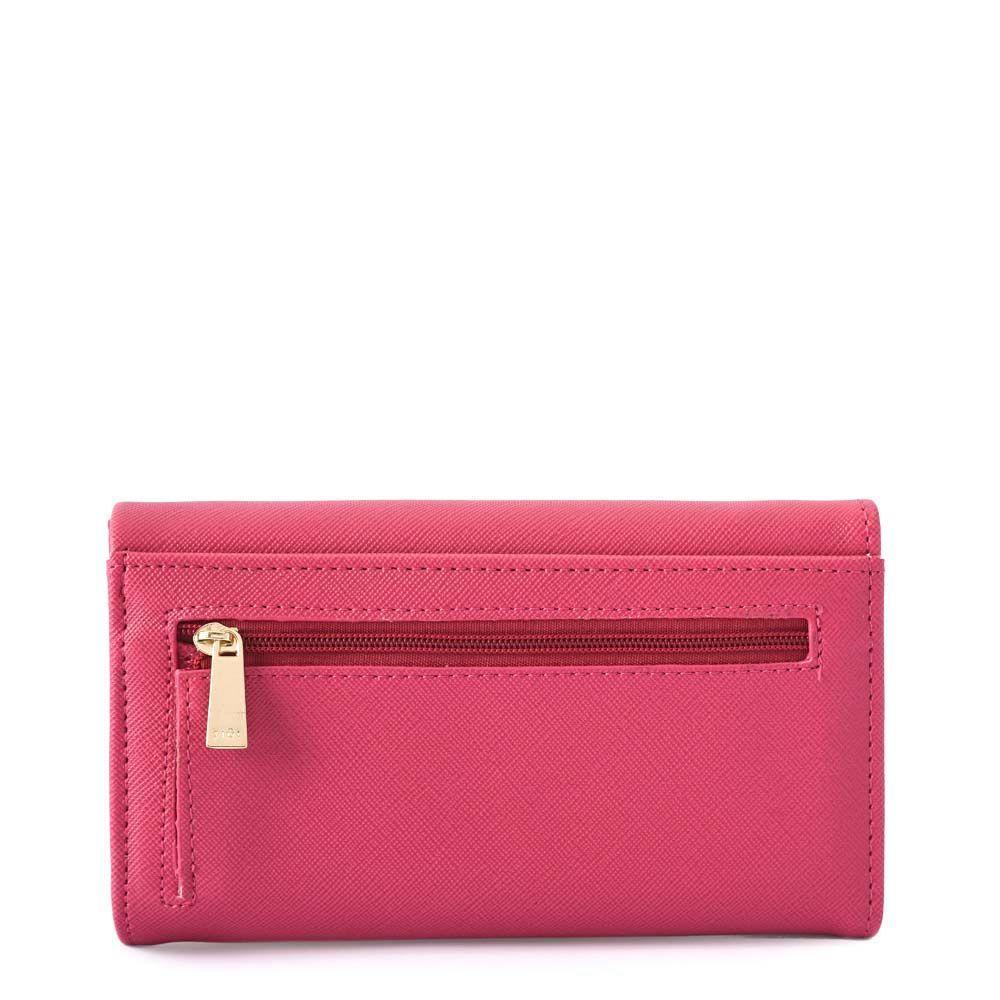 Andia Billetera Acordeon Mediana Coral/Sandia-1