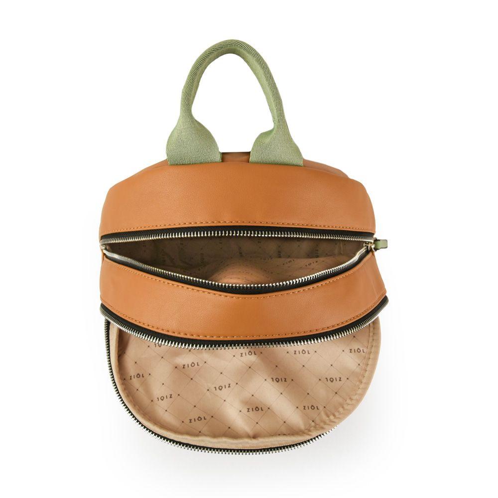 Mochila mediana tinna camel-3