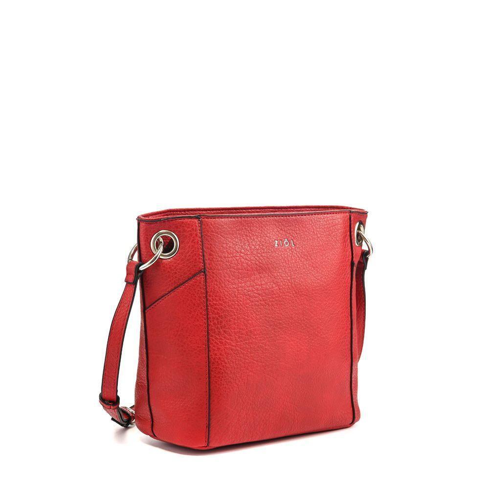 Cartera bandolera pequeña anturi rojo-1