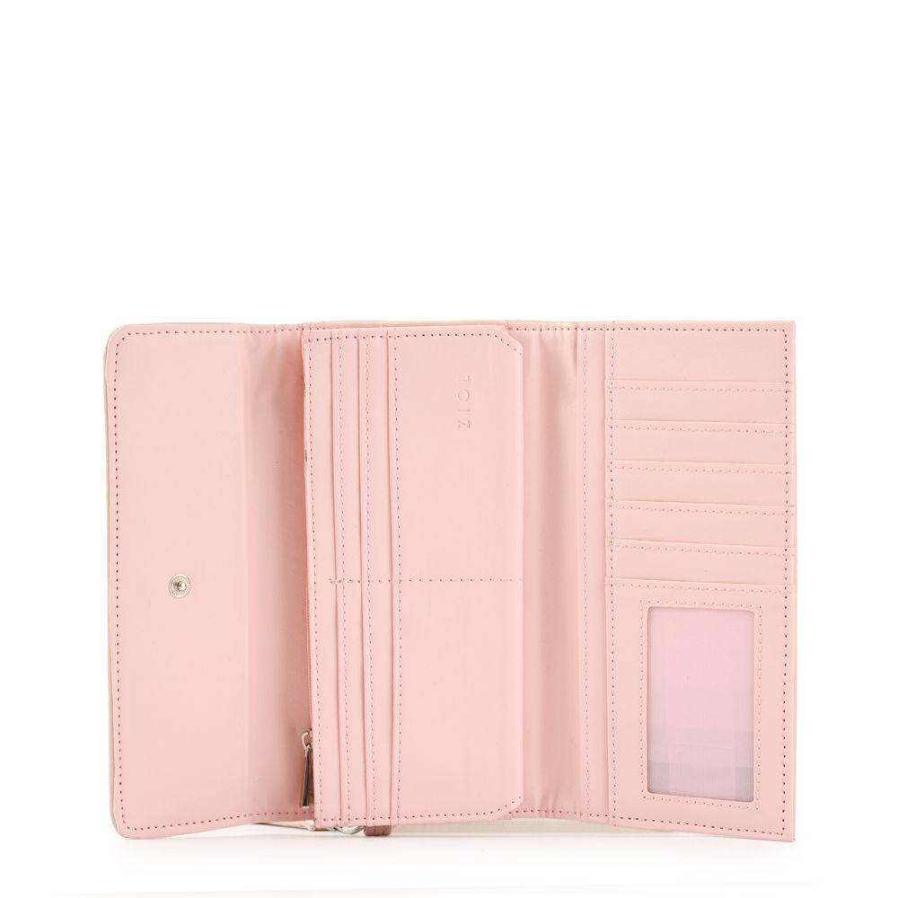 Billetera acordeon grande automne rosado claro-1