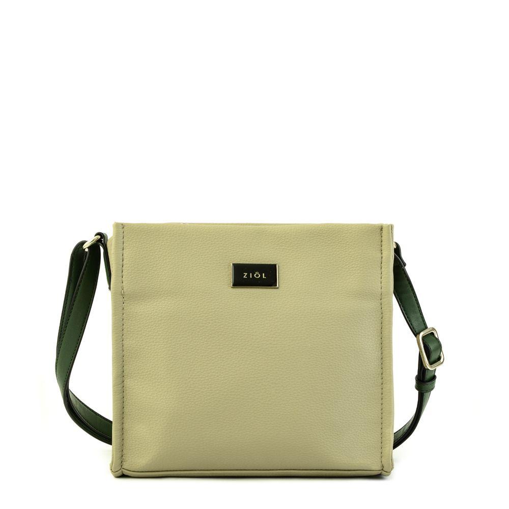 Cartera bandolera pequeña lousa gris-0