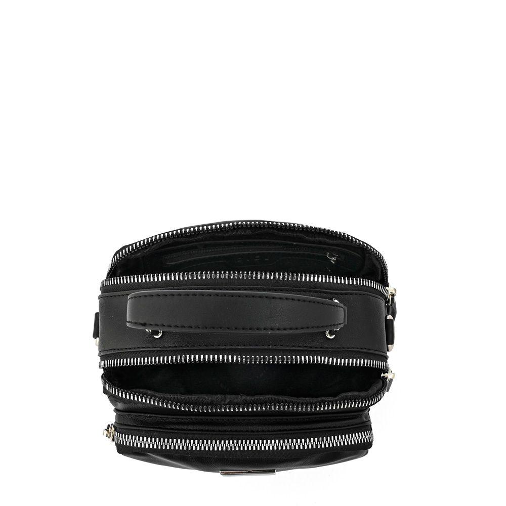Cartera bandolera pequeña dátil negro-3