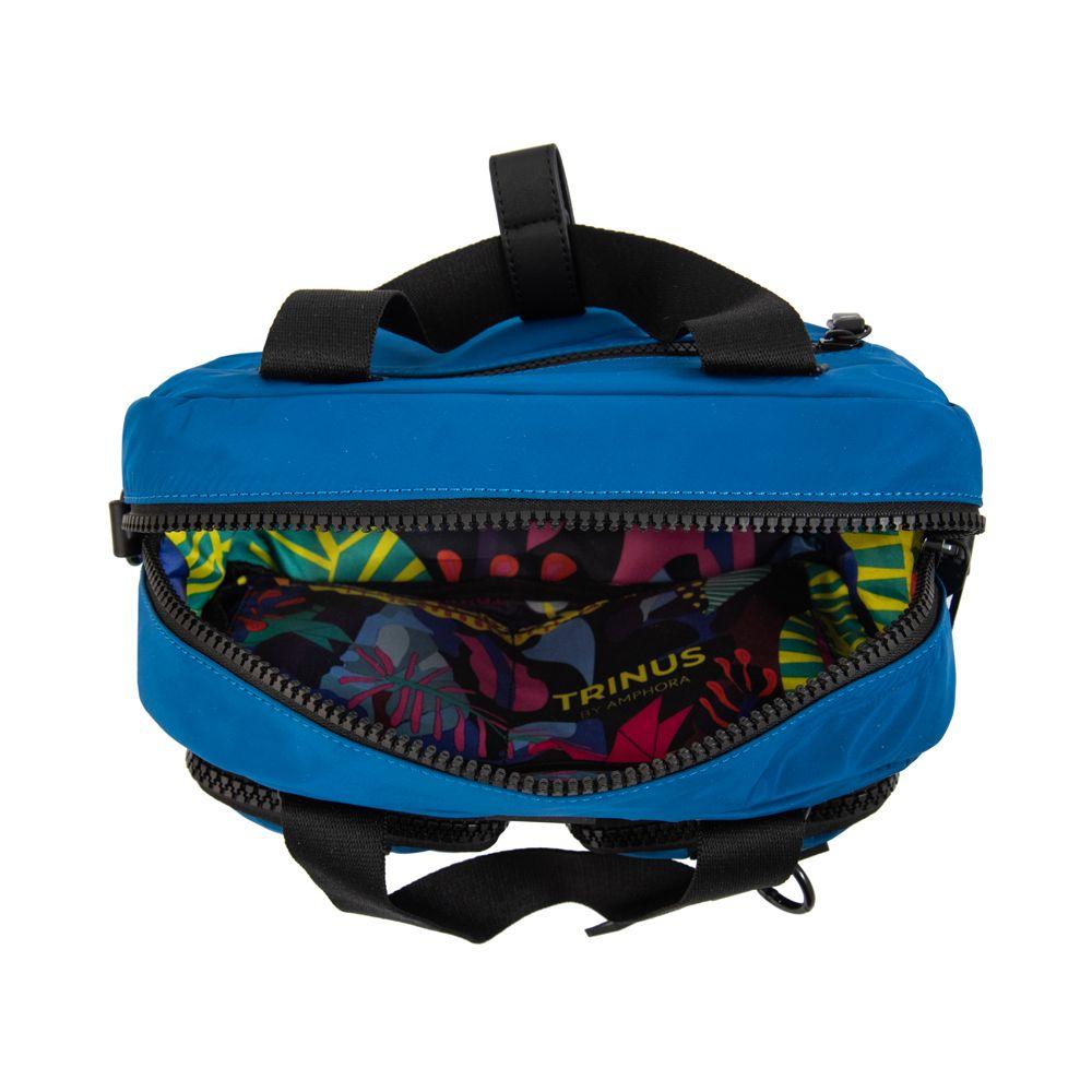 Cartera bandolera patsy mediana azul-3