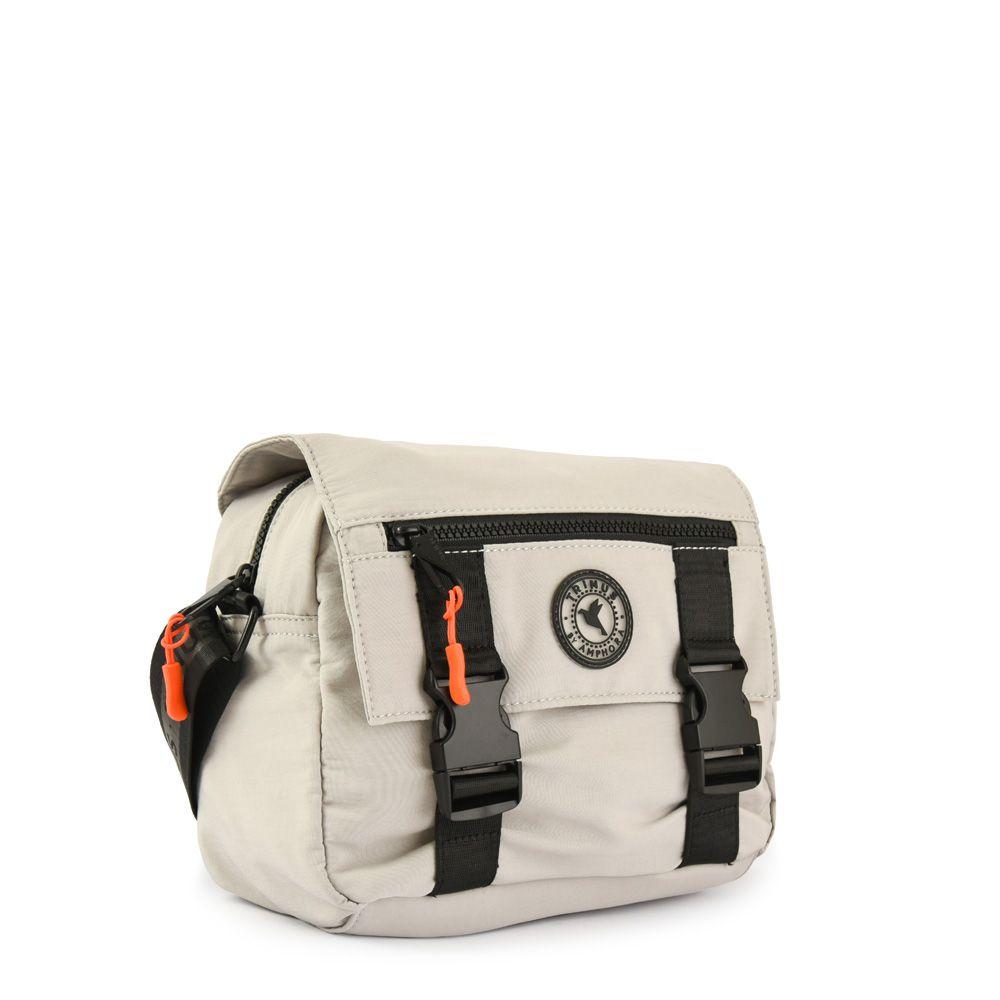 Cartera bandolera mediana vionette gris claro-1