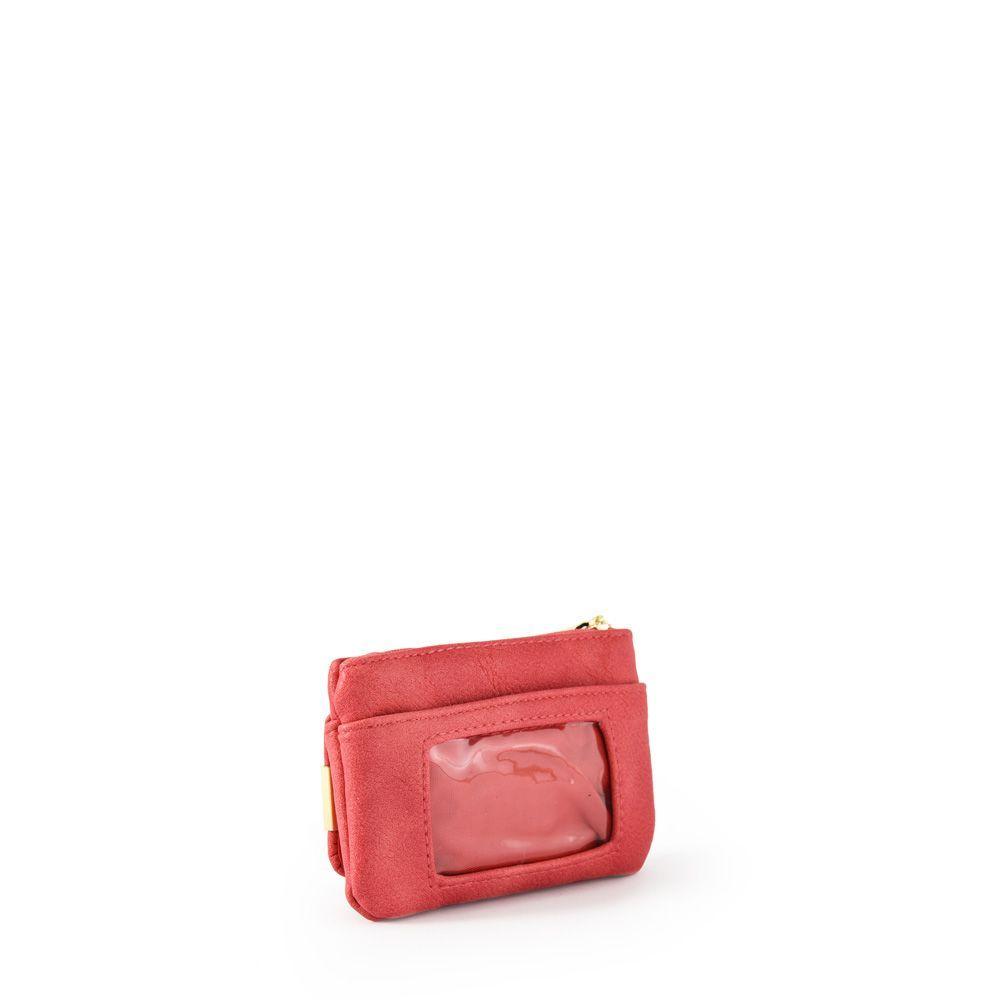Pinu Monedero Bolsillo Frontal Coral/Sandia-1