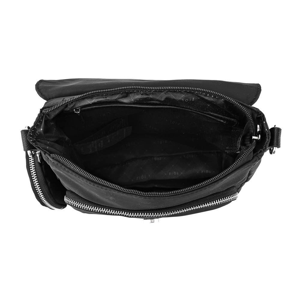 Cartera bandolera mediana verania negro-3