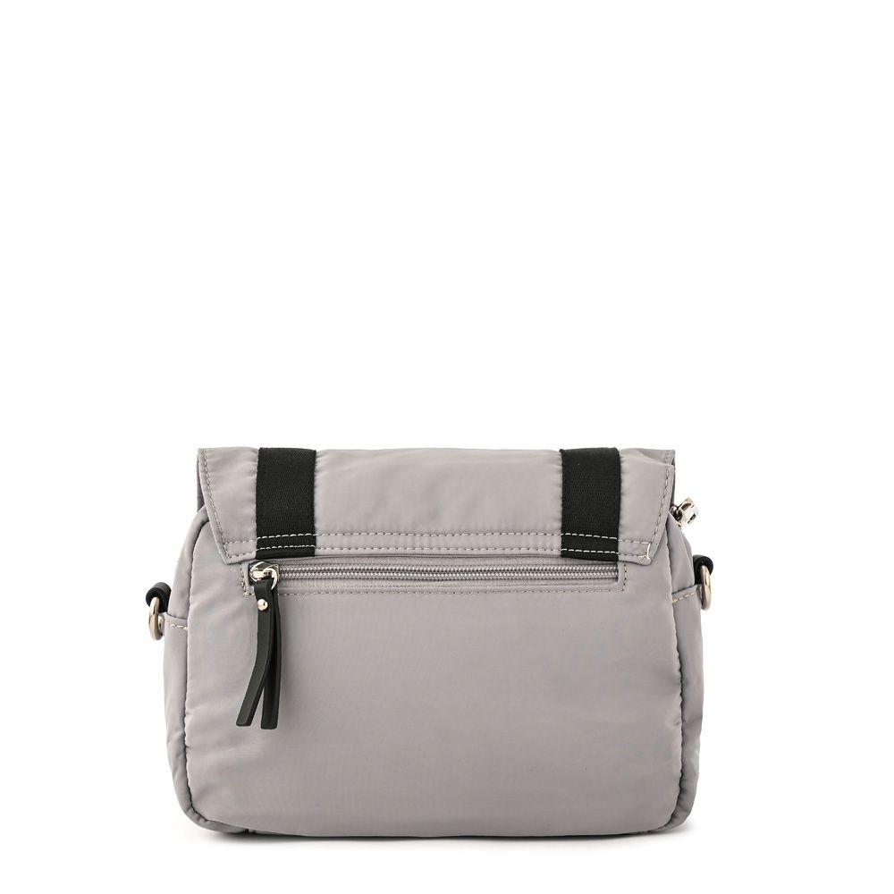 Cartera bandolera mediana ariel gris-2