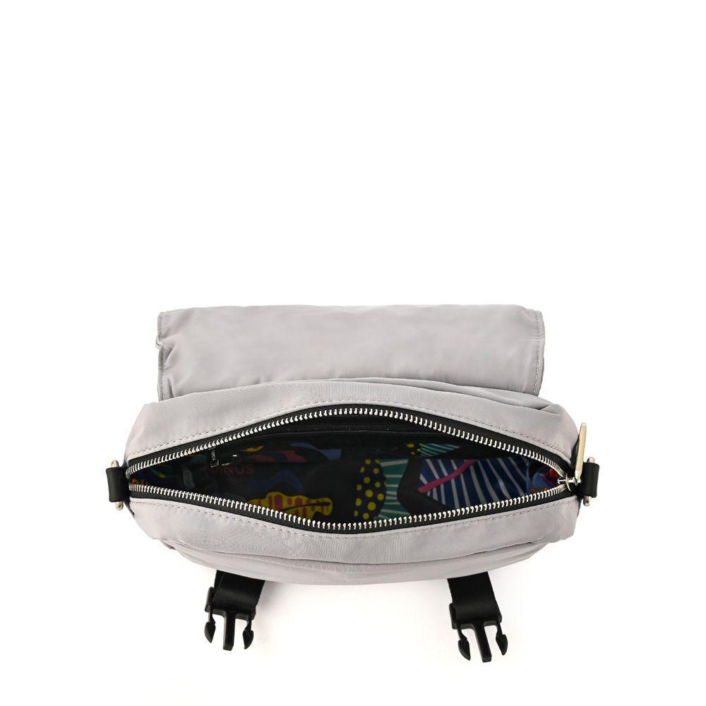 Cartera bandolera mediana ariel gris-3