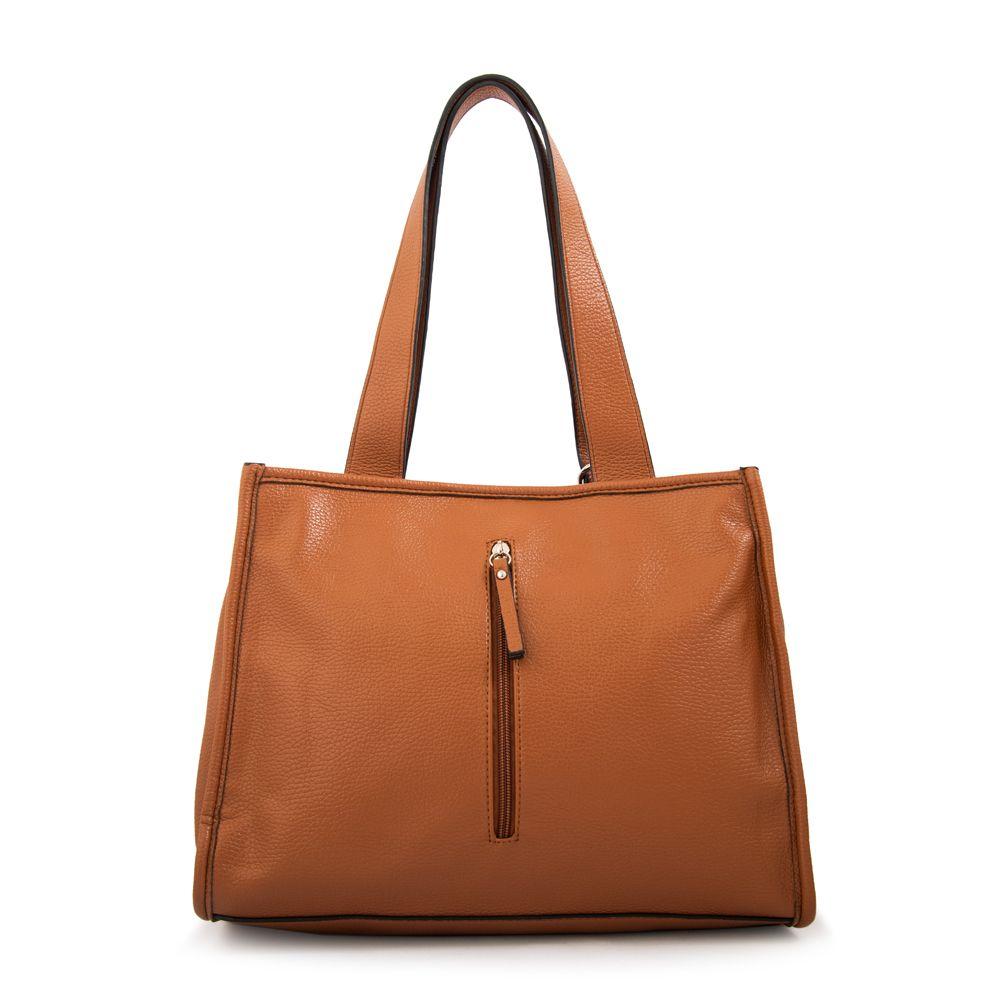 Cartera tote renatta mediana café-2