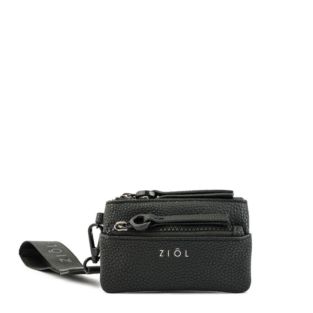 Monedero rectangular pequeña vayk negro-0