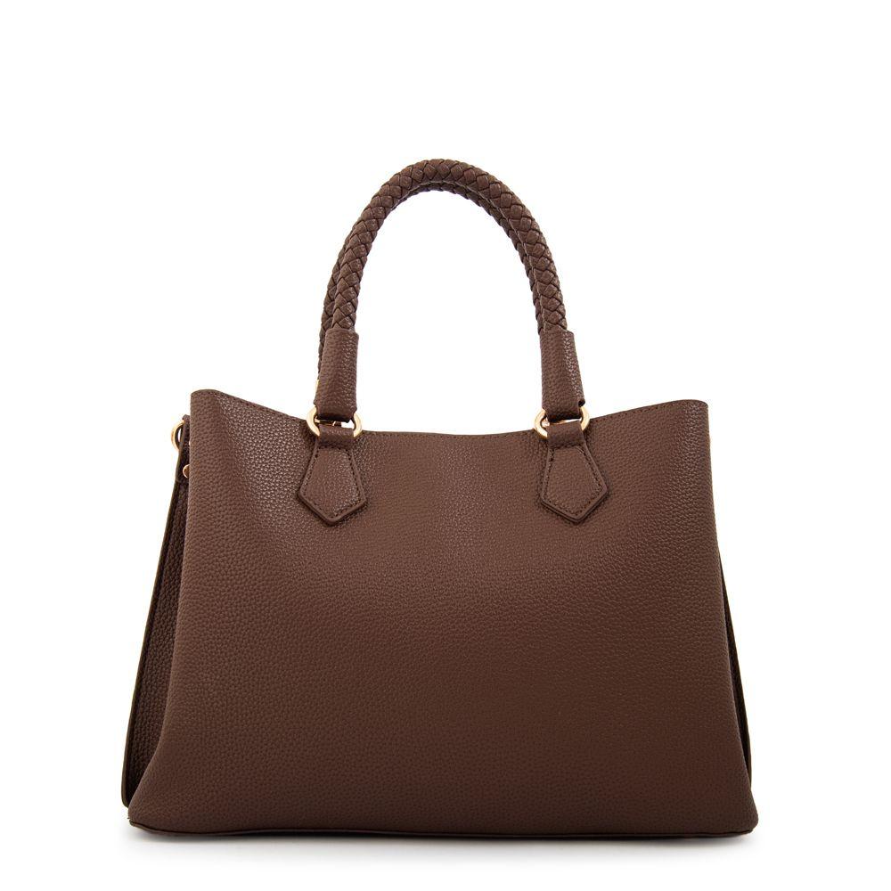 Cartera tote bambina mediana café oscuro-2