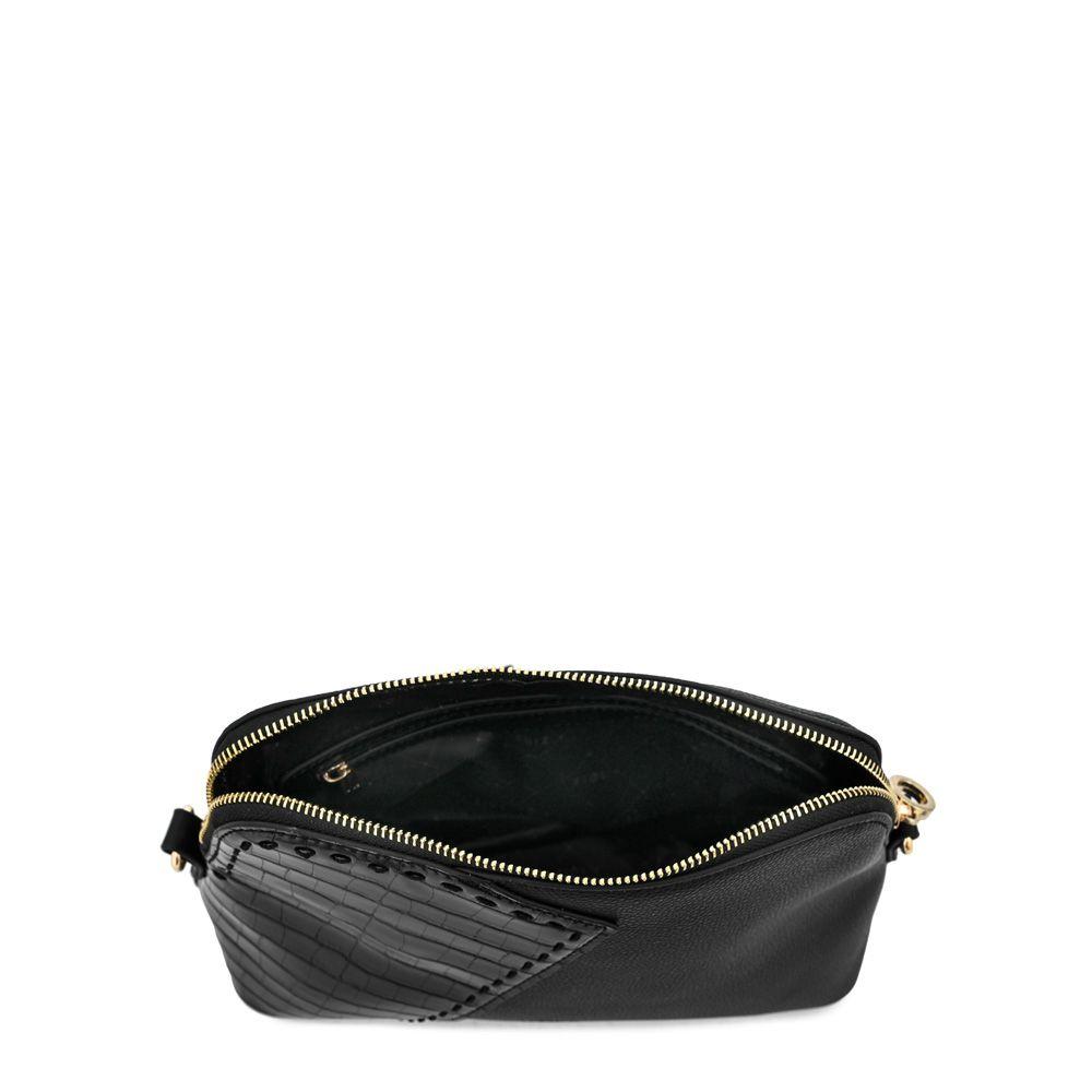Cartera bandolera mediana biel negro especial-3